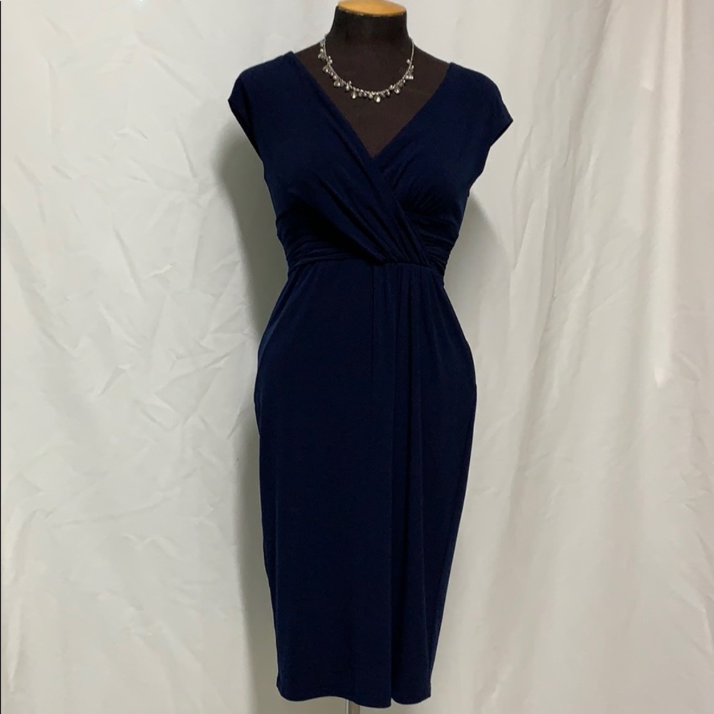 Sangria Navy blue dress